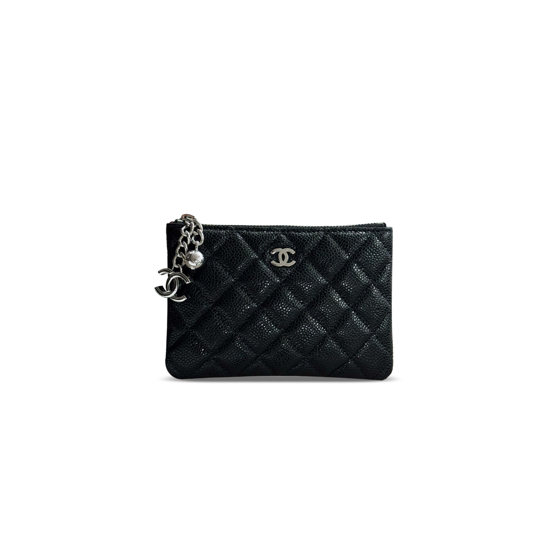 CHANEL CLASSIC GRAINED CALFSKIN ZIPPED CARDHOLDER A69253 (14.5*8.5cm)